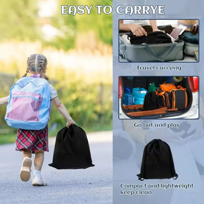 Inflatable Booster Car Seat - Portable PVC Travel Cushion for Kids with Comfortable Backless Design