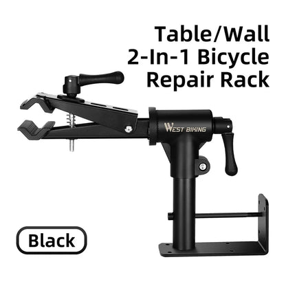 WEST BIKING Foldable Bike Repair & Display Stand – Multipurpose Wall/Floor Rack for Bicycle Storage & Maintenance