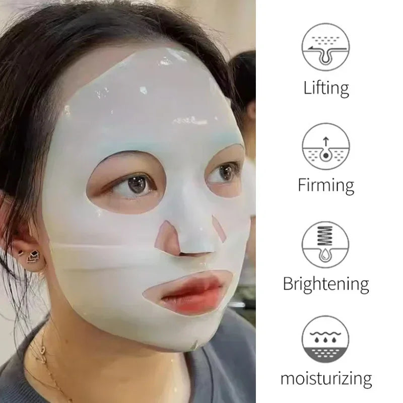 Bio Collagen Facial Mask – Deep Hydrating, Pore-Shrinking, Firming & Brightening Korean Skin Care