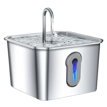 Automatic Cat Water Fountain - Stainless Steel Dog & Cat Water Dispenser with Filter