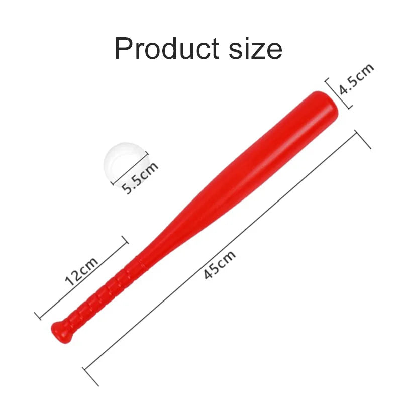 Baseball Toy Plastic Simulation – Outdoor Sports & Leisure Toys for Kids, Bodybuilding Parent-Child Games, Summer Gift TMZ