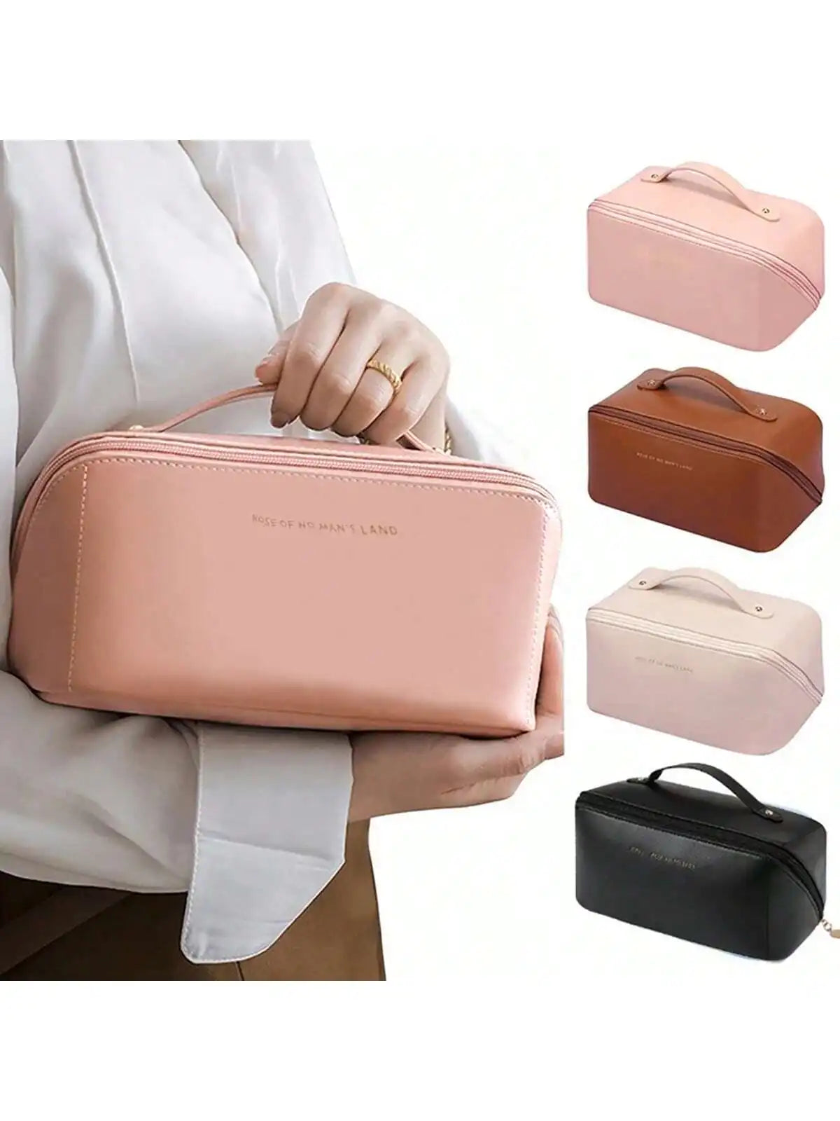Large Capacity Portable Cosmetic Bag – Factory Direct Sales Makeup Storage Bag – Perfect for Cosmetics & Travel