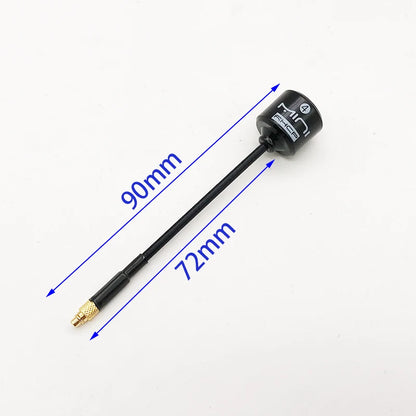 5.8G 4 RHCP Lollipop FPV Antenna – High Gain 2.8dBi SMA/RP-SMA/MMCX/UFL for Racing Drones