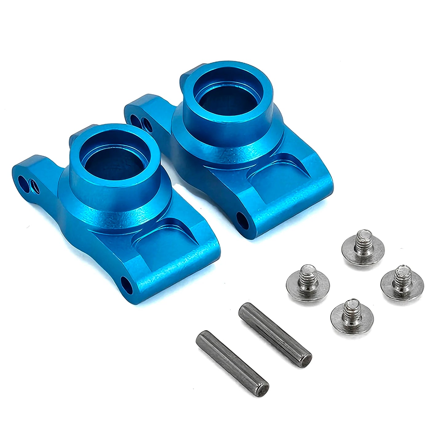 Upgraded Metal Suspension & Aluminum Parts Kit – Front & Rear Wheel Hubs, Bearings & Steering Rod for SCY16101/16102Pro/16104/SG116/Q130 RC Cars