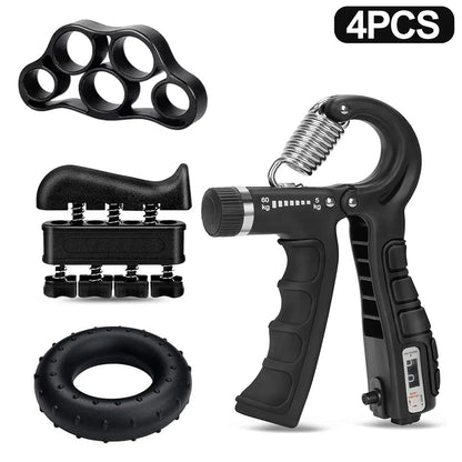 Adjustable 5–60Kg Heavy Hand Gripper – Fitness Hand Exerciser & Wrist Strengthener for Finger Training and Recovery
