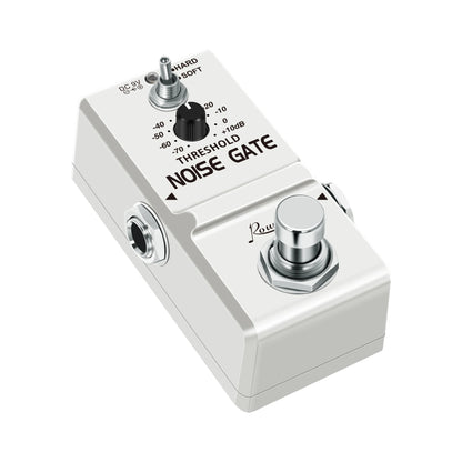 Noise Gate Pedal — Noise Killer Suppressor Effect with 2 Modes for Electric Guitar & Bass, True Bypass