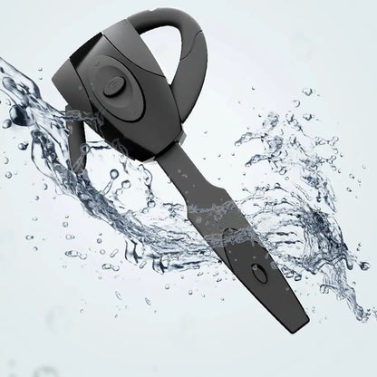 Rechargeable Bluetooth Earphone - Wireless Hands-Free Headset with Microphone for Driving