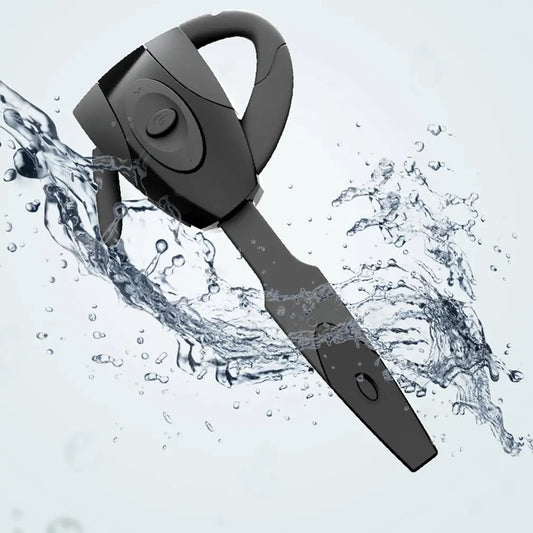 Rechargeable Bluetooth Earphone - Wireless Hands-Free Headset with Microphone for Driving