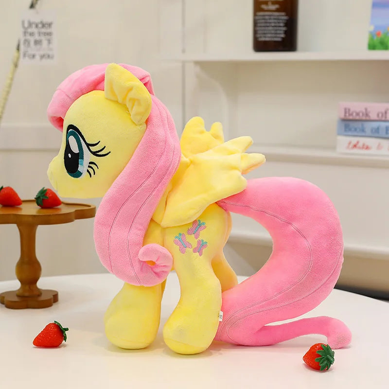 My Little Pony Rainbow Dash & Applejack 28cm Plush Toy – Soft Stuffed Animal Gift