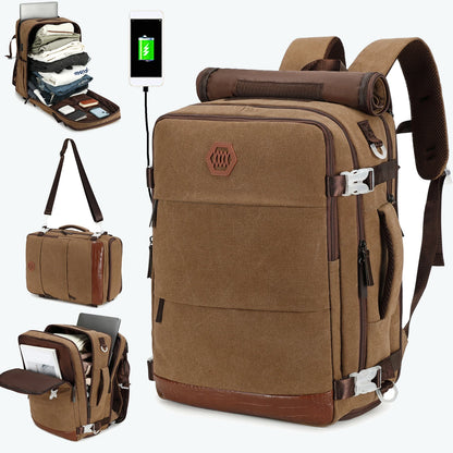15.6 Inch Waterproof Laptop Backpack - Large Capacity Travel Bag for Men and Women, Perfect for Business and University Use