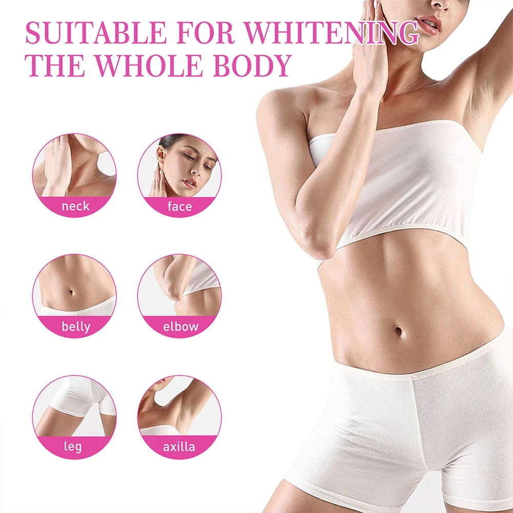 Face & Body Brightening Cream – Neck, Knees, Underarm & Inner Thigh Skin Tone Lightening Moisturizing Nourishing Skincare Lotion