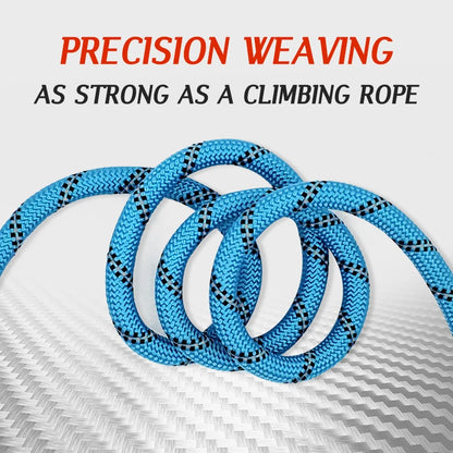 CWAYI KENNEL Reflective Nylon Dog Leashes: Hands-Free Running Traction Rope for Small to Large Dogs - Pet Chain Leads