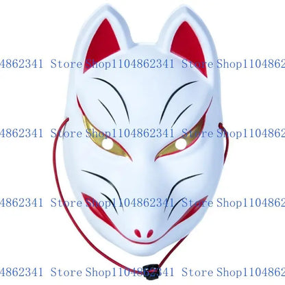 Fox Animal Mask – Full-Face Masquerade & Anime Cosplay Mask for Men and Women, Halloween Parties & Costumes