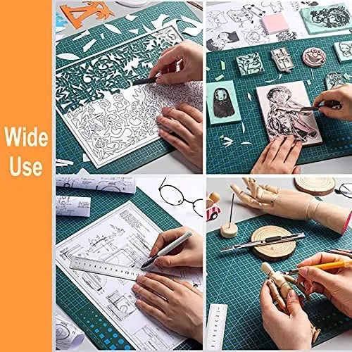 Durable A3/A4/A5 Multifunctional Cutting Mat – DIY Craft, Art Engraving, Paper Carving Pad with High Elasticity and Toughness