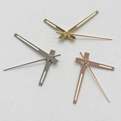 Green Luminous Watch Hands Set – Silver Gold Rose Watch Accessories for NH35/NH36/4R/7S Movements
