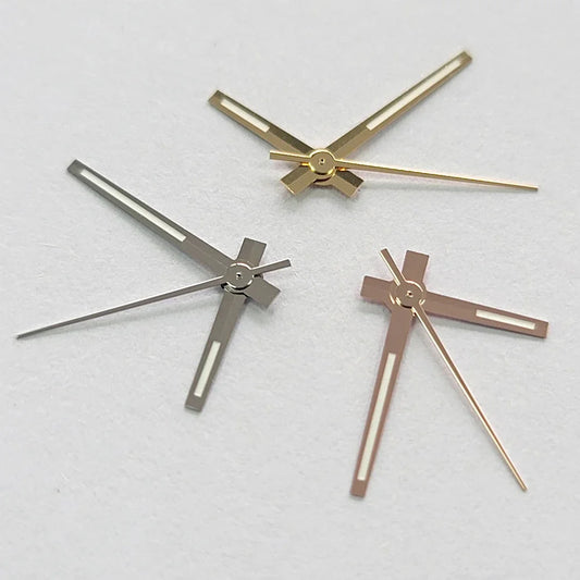 Green Luminous Watch Hands Set – Silver Gold Rose Watch Accessories for NH35/NH36/4R/7S Movements