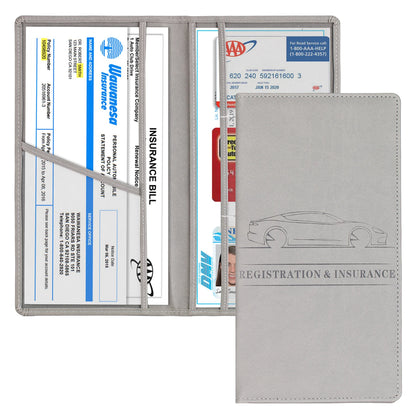 Car Registration & Insurance Holder – Vehicle Glove Box Organizer for Auto & Truck
