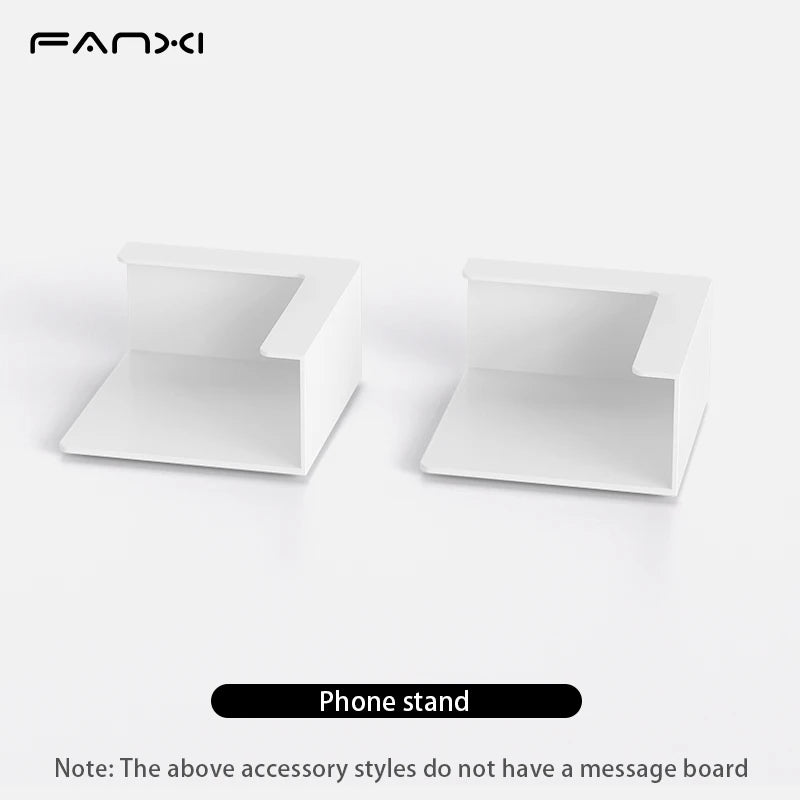 Magnetic Bulletin Board with Stand, Tabletop Metal Display Board with Magnetic Clamp for Notes, Photos & Magnet Organization