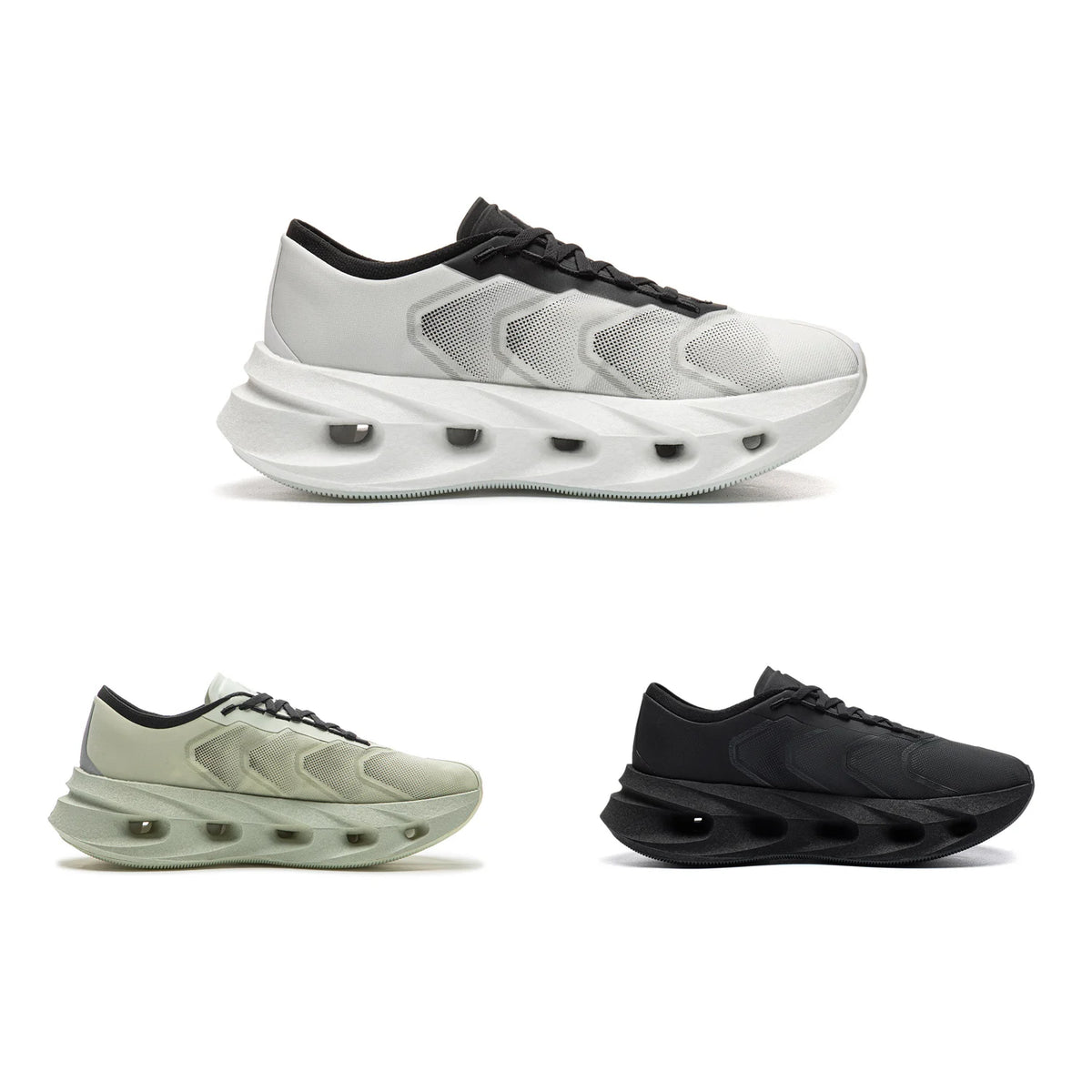 Li-Ning ARC PRO Men's Running Shoes - BOOM Shock Absorption High-Rebound Lightweight Sneakers ARHW025