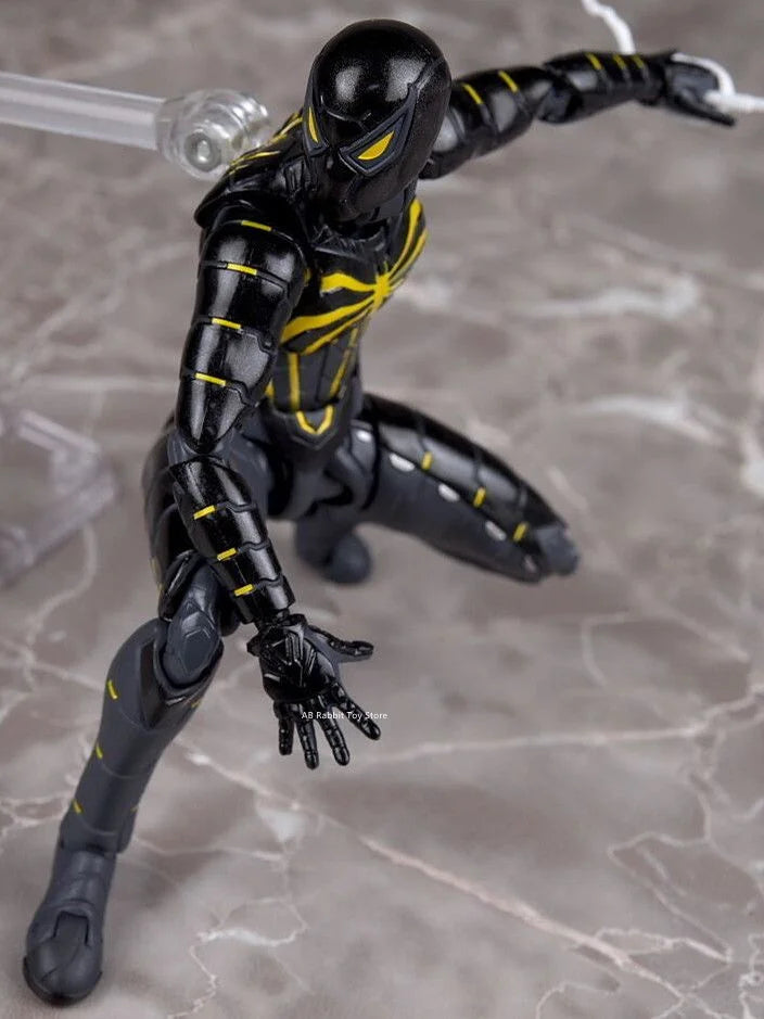 Spiderman Anime Action Figure – Anti-Octopus Suit 15cm PVC Collectible Toy for Kids & Desk Decor