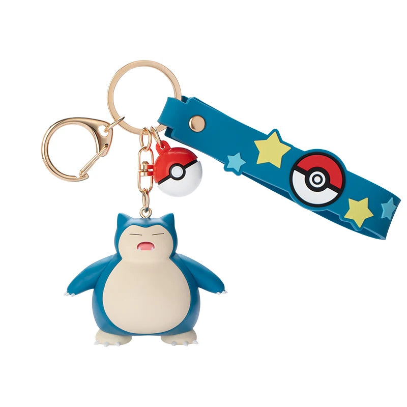 Genuine Pokémon Keychain Figures – Morpeko, Gengar, Meowth, Cubone & Jigglypuff Anime Action Toy Keyring Fragrance Pendant Gift