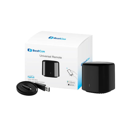 Bestcon RM4C Mini Universal WiFi IR Remote – Works with Alexa & Google Assistant for AC Control