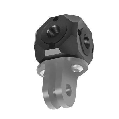Universal Tripod Mount Adapter - Magic Arm Cubic Mount for Flash Vlog Video Light Microphone Extension Accessories