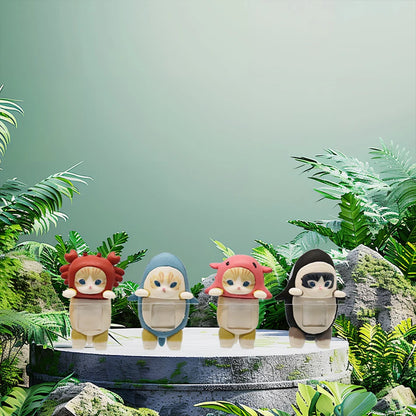 2024 Mofusand Blind Box Mini Anime Figures – Decorative Ornaments & Dolls for Fans, Kids' Christmas & Birthday Gifts