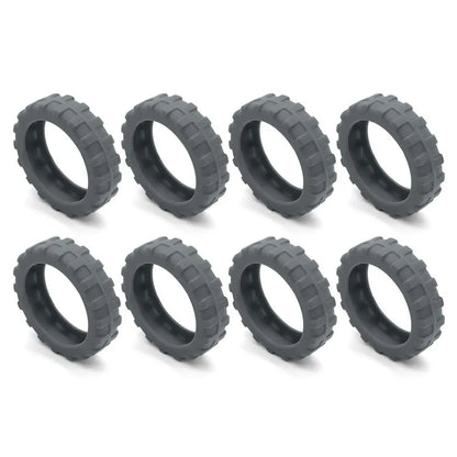 Universal Silicone Luggage Wheel Covers — Travel Suitcase Caster Protector, Noise & Wear Reduction