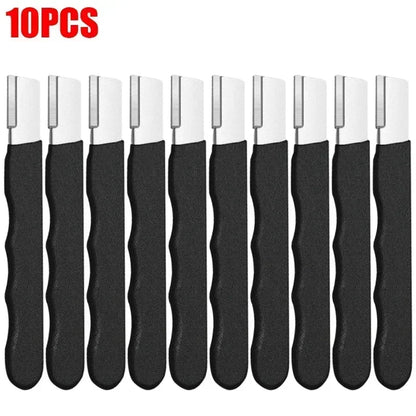 Portable Knife Sharpener - Alloy Steel Manual Knife & Scissor Sharpening Tool