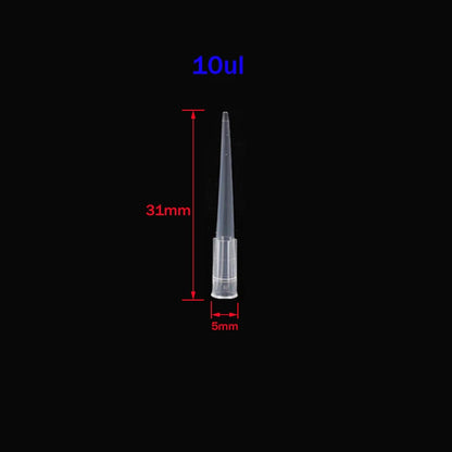 Laboratory Micropipette Tips — Disposable Plastic Pipette Tips 10µL, 200µL, 1000µL, 5mL, 10mL for Scientific Experiments