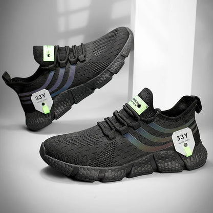 2024 Men's Breathable Sneakers – Comfortable Casual Running & Tennis Shoes for Summer