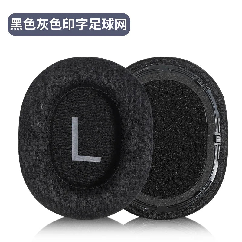 Replacement Protein Leather Ear Pads with Buckle – Soft Foam Cushion Earpads for QCY H3/H4/H3 Lite & TOZO HT2 Headphones High Quality Comfort Upgrade