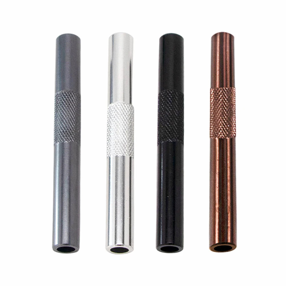 Premium Reusable Aluminum Alloy Metal Straw – Portable Durable Drinking & Smoking Tool