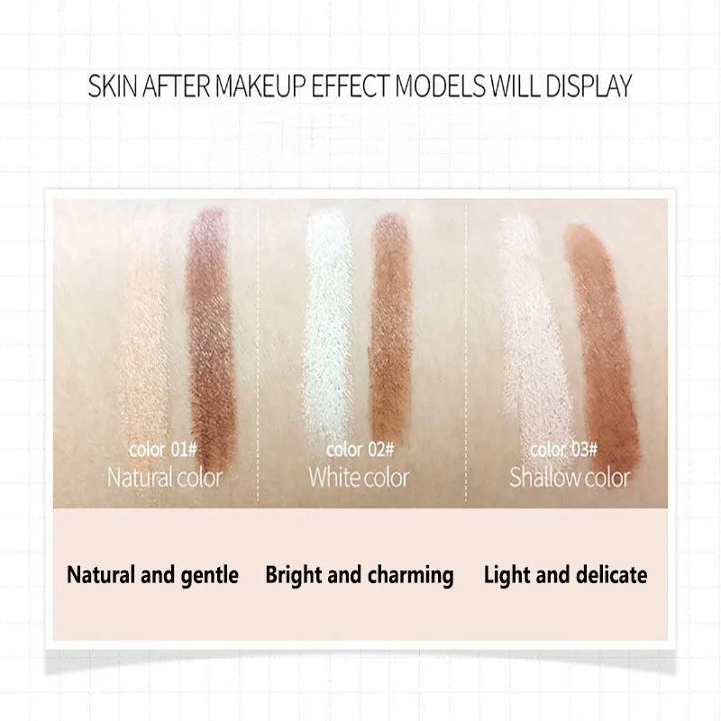 Foundation and Concealer Pen – Long-Lasting Dark Circles Corrector and Contour Stick Makeup