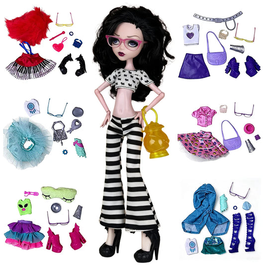 1/6 Scale Doll Accessories – 27cm Doll Sunglasses, Shoes & Clothing for 10.5–11 Inch Dolls