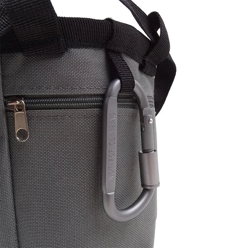 Waterproof Rock Climbing Chalk Bag: Magnesia Sack with Pocket for Outdoor Bouldering | Climbing Equipment Essential