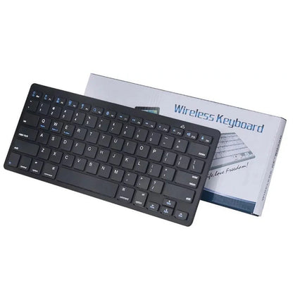 Mini Portable 78-Key Wireless Bluetooth Keyboard for PC, Tablet, iPad & Mobile Phones
