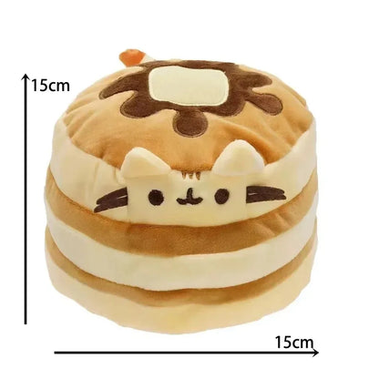 Kawaii Angel Cat Plush Toy - Cute Donut, Unicorn, Potato Chip, Ice Cream, and Pizza Stuffed Animal Doll for Children’s Gifts