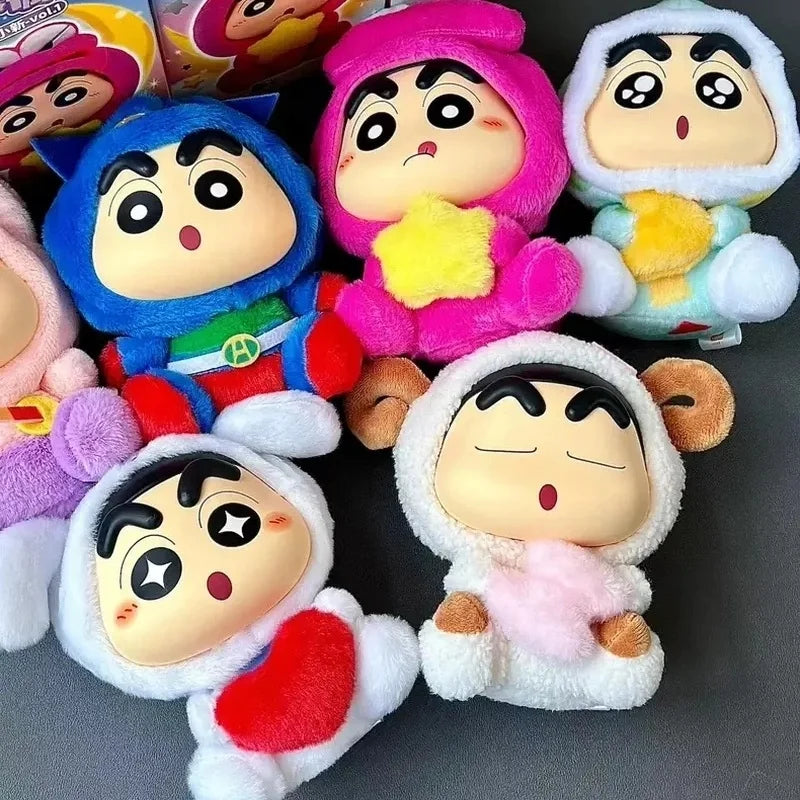 Crayon Shin-Chan Blind Box Plush Toy — Fantasy Series Action Figure for Kids