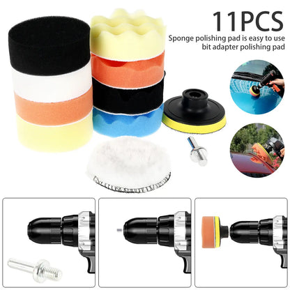Handheld Wireless Car Polisher | Polishing & Waxing Machine Power Tool for Car Body Cleaning & Repair