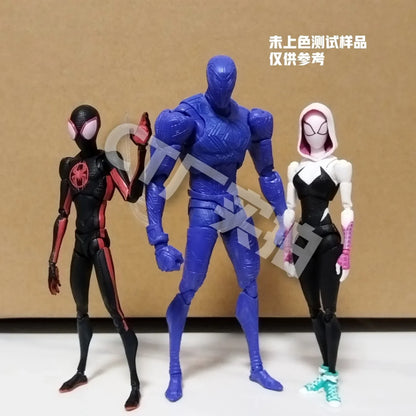 CT Spider-Man 2099 S.H.Figuarts – Across the Spider-Verse Part One Anime Action Figure Model Toy Gift