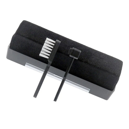 Anti-Static Vinyl Record Cleaning Kit - 1 Set Dust Remover Brush for Phonograph Turntable LP Records