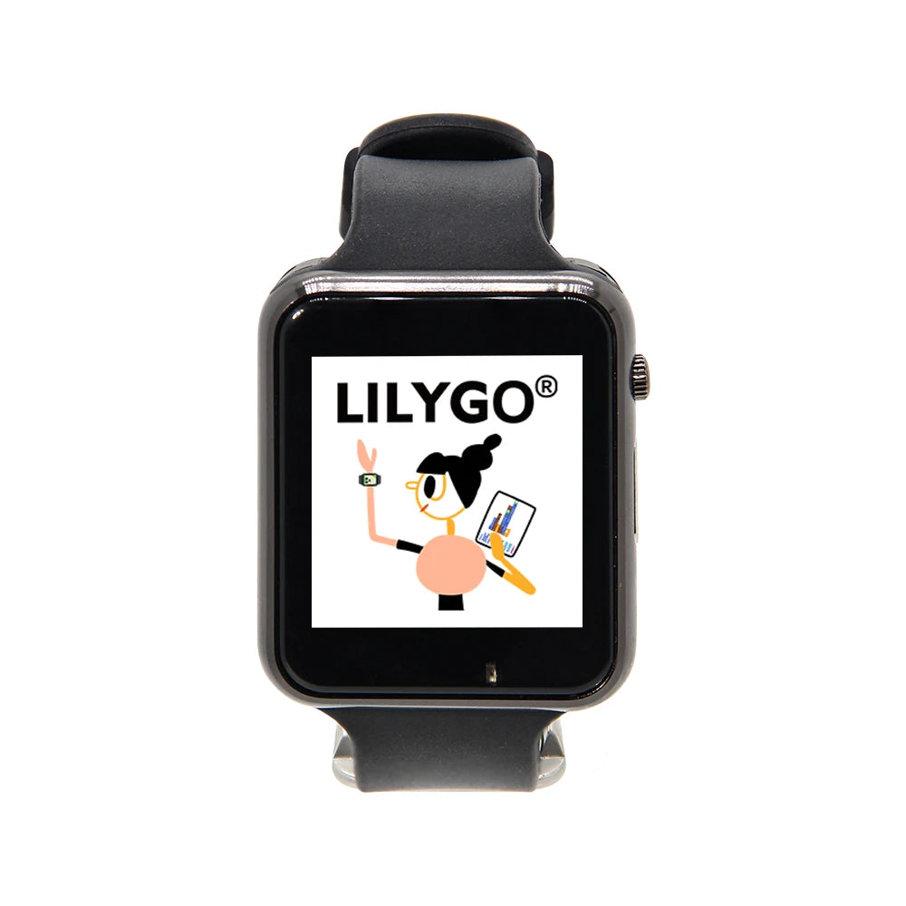 LILYGO T-WATCH-S3 Plus Smartwatch Development Board - ESP32-S3 AMOLED Touchscreen LoRa WiFi Bluetooth IoT Wearable