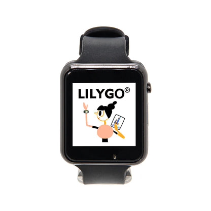 LILYGO T-WATCH-S3 Plus Smartwatch Development Board - ESP32-S3 AMOLED Touchscreen LoRa WiFi Bluetooth IoT Wearable