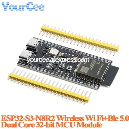 ESP32-S3 Dual Type-C Development Board - N16R8 N8R2 Core Module with Antenna Base for IoT Projects