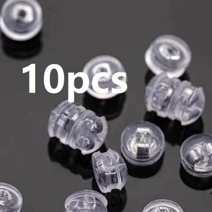 Large Acrylic Earring Backings – Comfortable Ear Lifters Stopper Pads, Practical Secure Earring Support Accessories