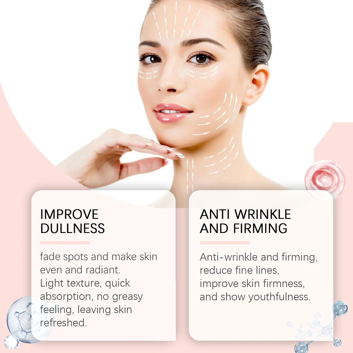 Moisturizing Multi Balm Stick - Collagen Hydrating Balm for Skin Firmness, Brightness, and Wrinkle Care