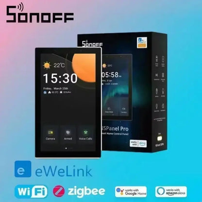 SONOFF NSPanel Pro Smart Home Control Panel – Thermostat, Power Monitor & DIY Switch Module, Compatible with All Sonoff Devices