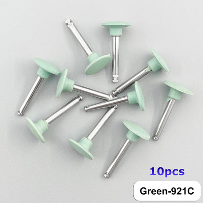 WELLCK Dental Silicone Grinding Heads – 12/10pcs Teeth Polisher for Low-Speed Dental Tools & Lab Use